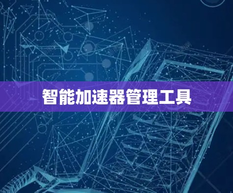 智能加速器管理工具