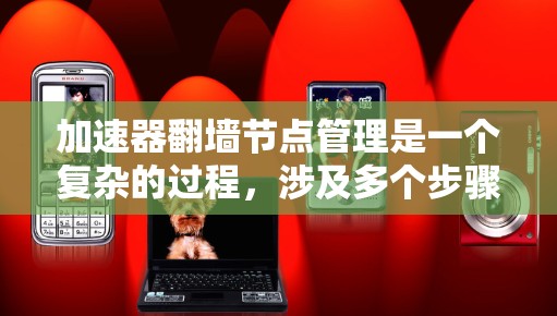加速器翻墙节点管理是一个复杂的过程,涉及多个步骤和配置。以下是一步步的解释和建议