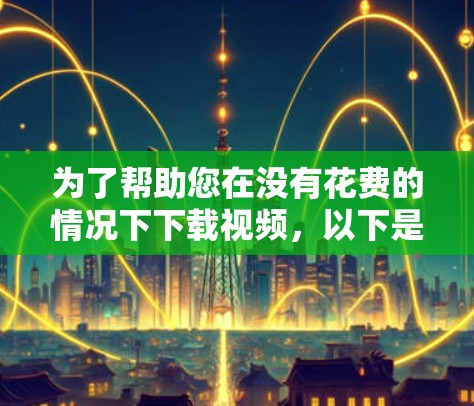 为了帮助您在没有花费的情况下下载视频,以下是几个值得考虑的VPN加速器推荐,每个推荐都有详细说明