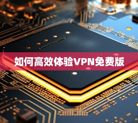 如何高效体验VPN免费版