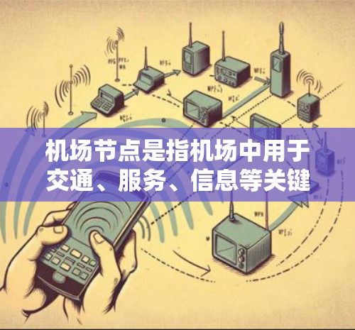 机场节点是指机场中用于交通、服务、信息等关键功能的基础设施,主要包括以下几个方面