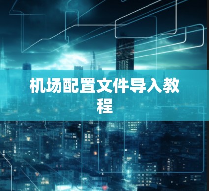 机场配置文件导入教程 机场配置文件导入教程