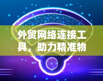 外贸网络连接工具,助力精准物流与高效贸易