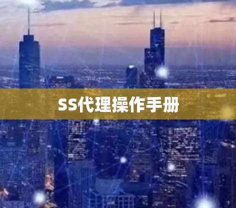 SS代理操作手册