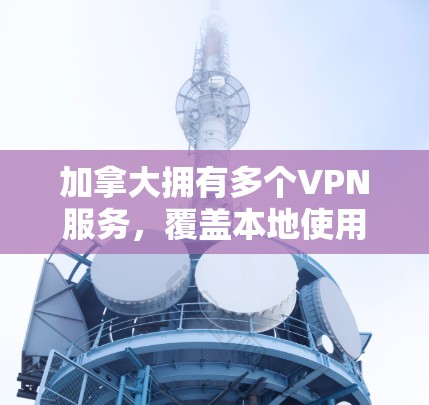 加拿大拥有多个VPN服务,覆盖本地使用和国际访问。以下是详细介绍
