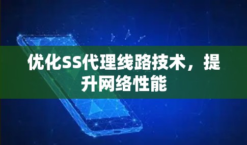 优化SS代理线路技术，提升网络性能