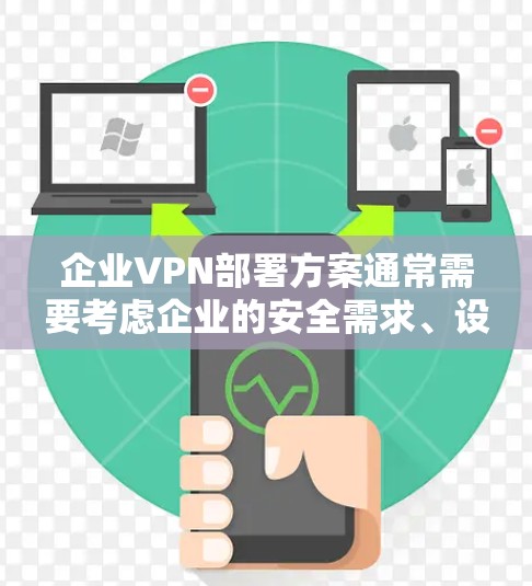 企业VPN部署方案通常需要考虑企业的安全需求、设备兼容性以及数据保护措施。以下是一个常见的企业VPN部署方案的步骤说明