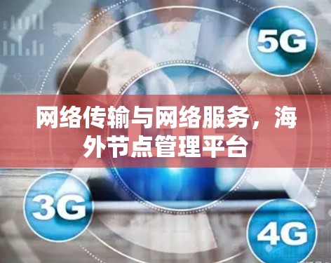 网络传输与网络服务,海外节点管理平台