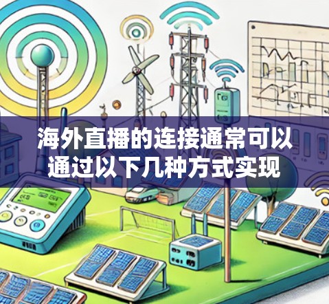 海外直播的连接通常可以通过以下几种方式实现 海外直播的连接通常可以通过以下几种方式实现
