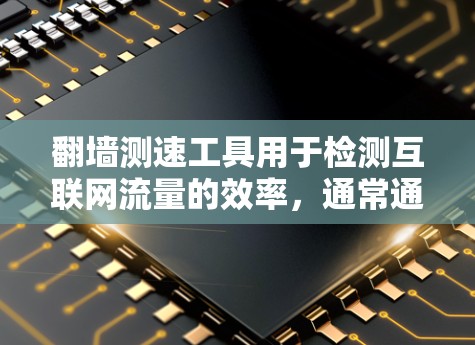 翻墙测速工具用于检测互联网流量的效率,通常通过连接特定的网络路径,记录和分析数据流量。以下是对相关工具和方法的详细介绍