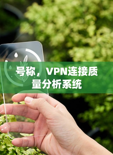号称，VPN连接质量分析系统
