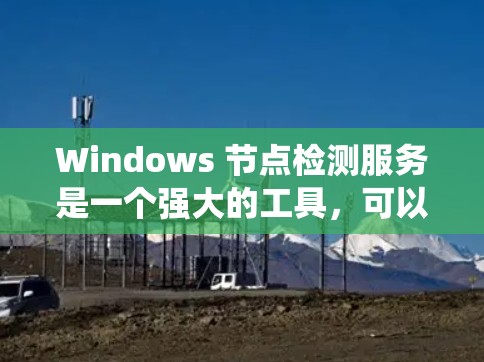Windows 节点检测服务是一个强大的工具,可以帮助检测和过滤Windows系统中的恶意软件。以下是一个详细的使用步骤指南