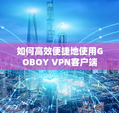 如何高效便捷地使用GOBOY VPN客户端
