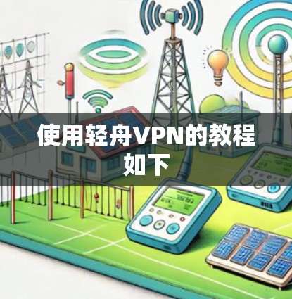 使用轻舟VPN的教程如下