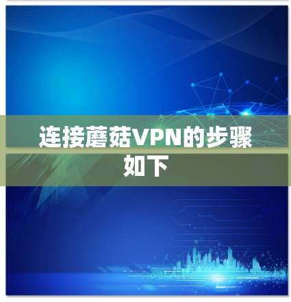 连接蘑菇VPN的步骤如下