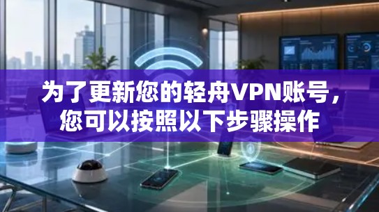 为了更新您的轻舟VPN账号,您可以按照以下步骤操作 为了更新您的轻舟VPN账号,您可以按照以下步骤操作