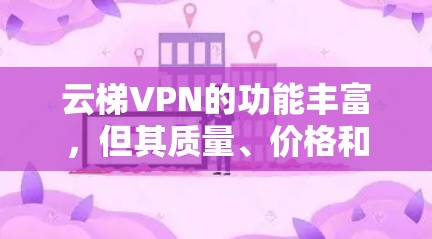 云梯VPN的功能丰富，但其质量、价格和用户体验是用户关注的重点。以下是对其功能的分析