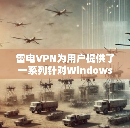 雷电VPN为用户提供了一系列针对Windows设备的VPN版本,每个版本都有其特定的功能和使用限制,适合不同用户的需求。以下是主要版本的详细介绍