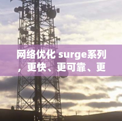 网络优化 surge系列,更快、更可靠、更高效 网络优化 surge系列,更快、更可靠、更高效
