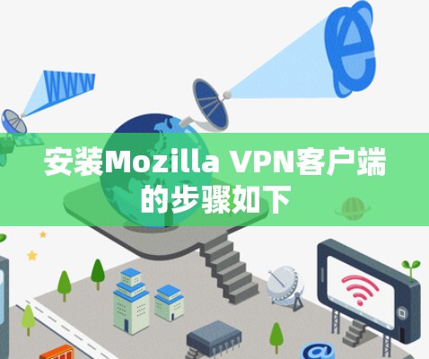 安装Mozilla VPN客户端的步骤如下