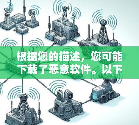 根据您的描述，您可能下载了恶意软件。以下是针对这种情况的建议