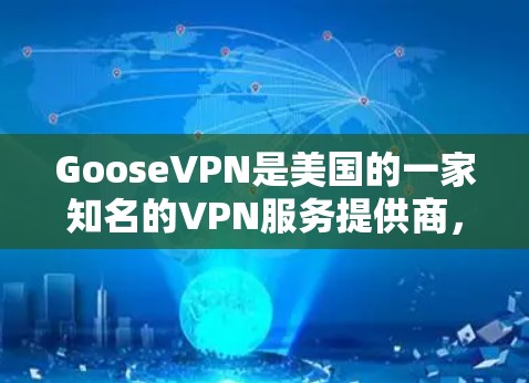 GooseVPN是美国的一家知名的VPN服务提供商,提供多种VPN服务,包括VPN、VPN解决方案、VPN部署和VPN管理。GooseVPN以其安全、可靠、易于使用的特性而受到广泛好评
