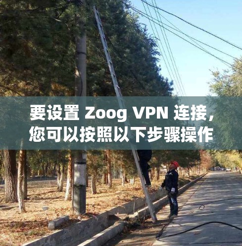 要设置 Zoog VPN 连接,您可以按照以下步骤操作