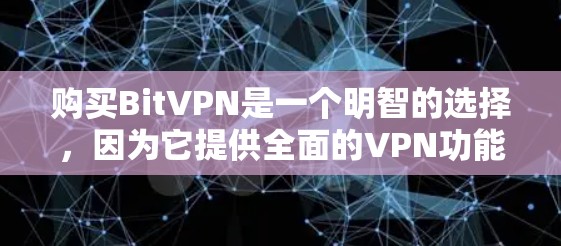 购买BitVPN是一个明智的选择,因为它提供全面的VPN功能,包括多设备连接、隐私保护、加密传输和高级功能。以下是详细的步骤指南