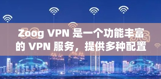 Zoog VPN 是一个功能丰富的 VPN 服务，提供多种配置选项和高级功能，适合不同用户的需求。以下是对 Zoog VPN 功能体验的详细分析