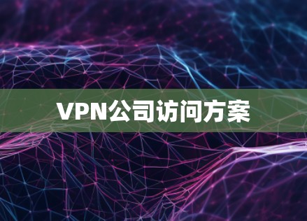 VPN公司访问方案