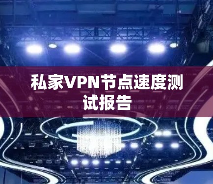 私家VPN节点速度测试报告
