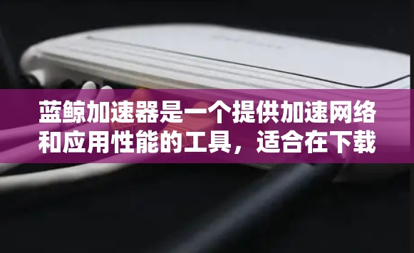 蓝鲸加速器是一个提供加速网络和应用性能的工具，适合在下载、连接网络或使用应用时提升速度。以下是获取和使用蓝鲸加速器的步骤